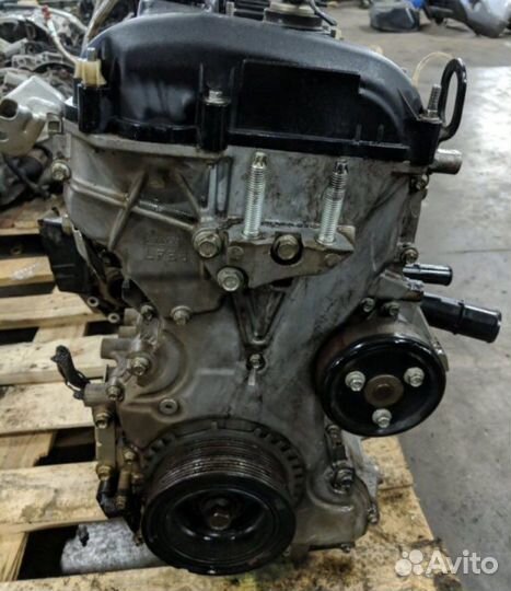 Двигатель двс 2 0 2.0 LF лф Mazda 3bk Мазда 3бк