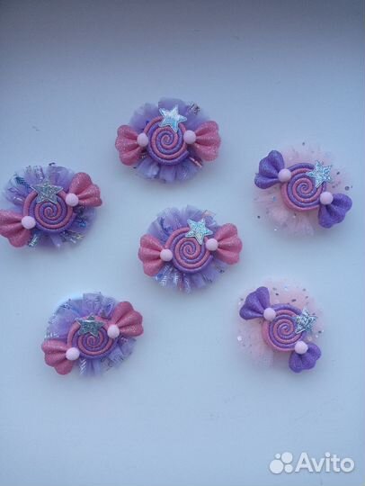 Конфетка резинки и заколки