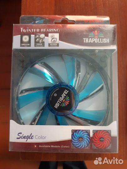 Вентилятор 140x140x25 Enermax с подсветкой 3 штуки