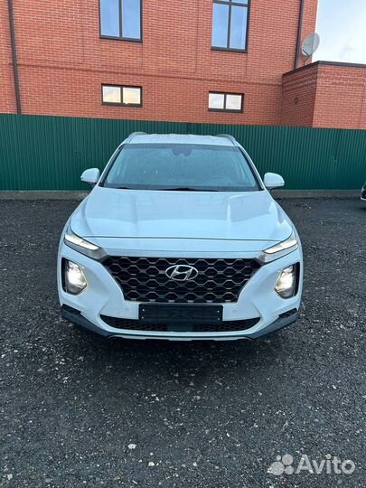 Hyundai Santa Fe 2.2 AT, 2019, 74 500 км