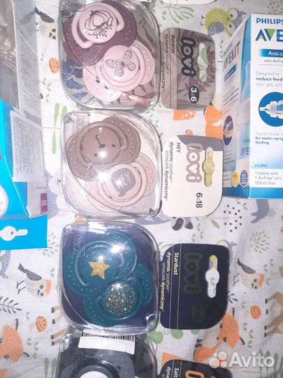 Бутылочка avent новая и соски