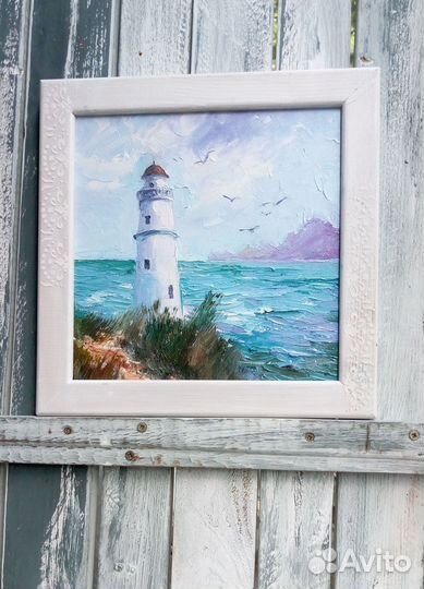 Картина маслом Морской пейзаж на заказ