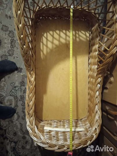 Плетеные санки