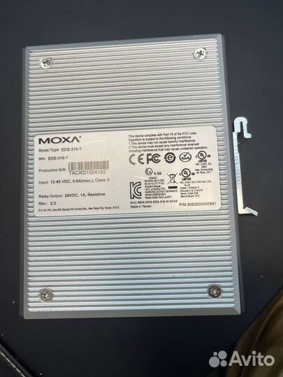 Коммутатор бу moxa EDS-316