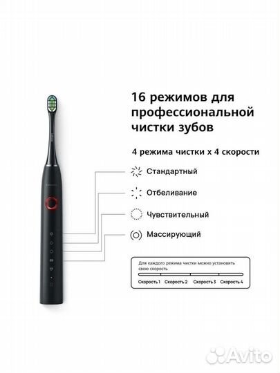 Электрическая зубная щётка Huawei + 3 насадки