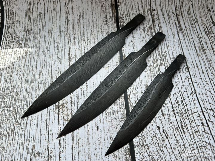 Клинок якутского ножа 9хс