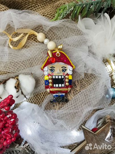 Новогодние игрушки украшения ручной работы