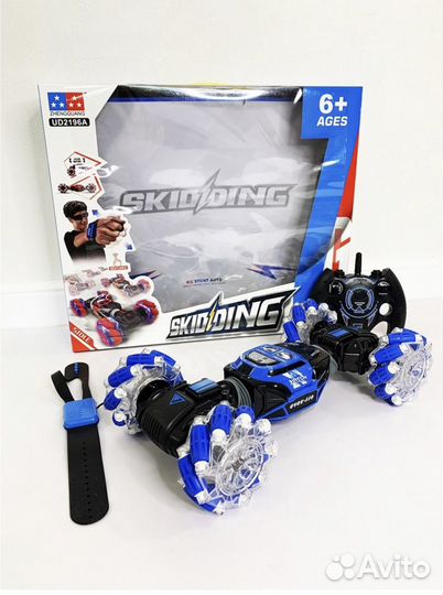 Машинка перевертыш управление жестами