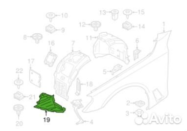 Защита бампера BMW 5-Serie G30