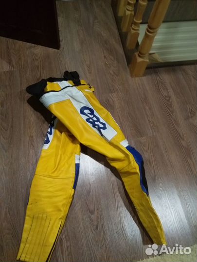 Мото штаны кожаные сbr