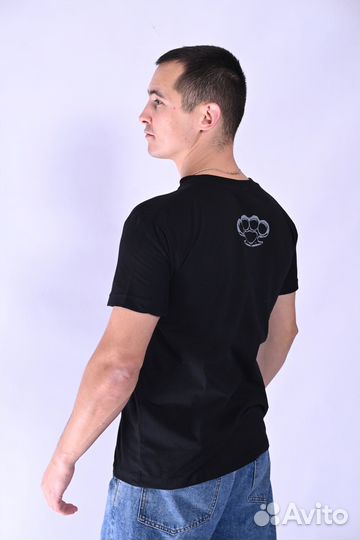 Футболка Боевая Россия (Слово Пацана) черная