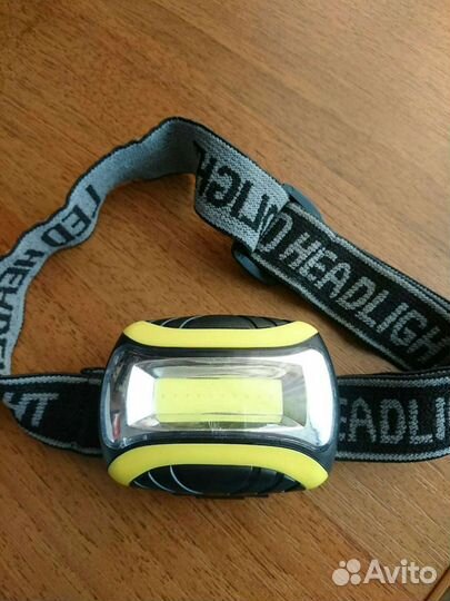 Фонарь налобный