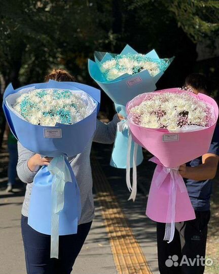 Хризантема букет