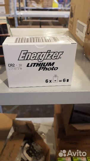 Литиевая батарейка Energizer CR-2