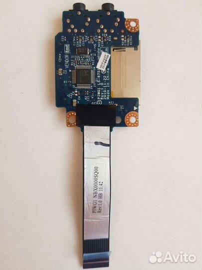 Аудио Плата с кабелем Lenovo G470, G 470A LS-6751P
