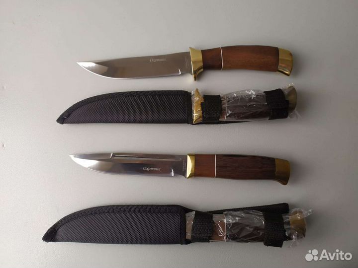 Нож охотник с упором