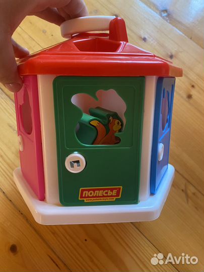 Домик-сортер полесье