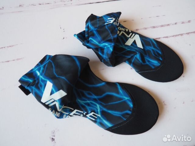 Носки для пляжного волейбола vincere blue. новые