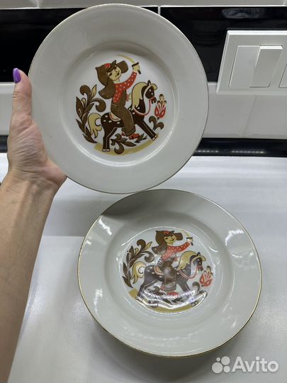 Посуда тарелки СССР