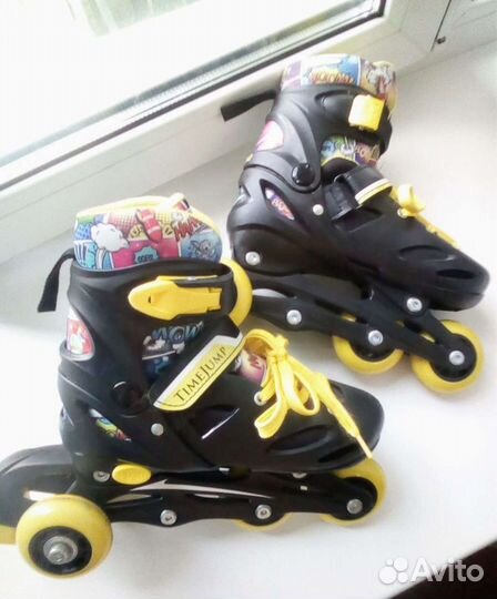 Роликовые коньки раздвижные