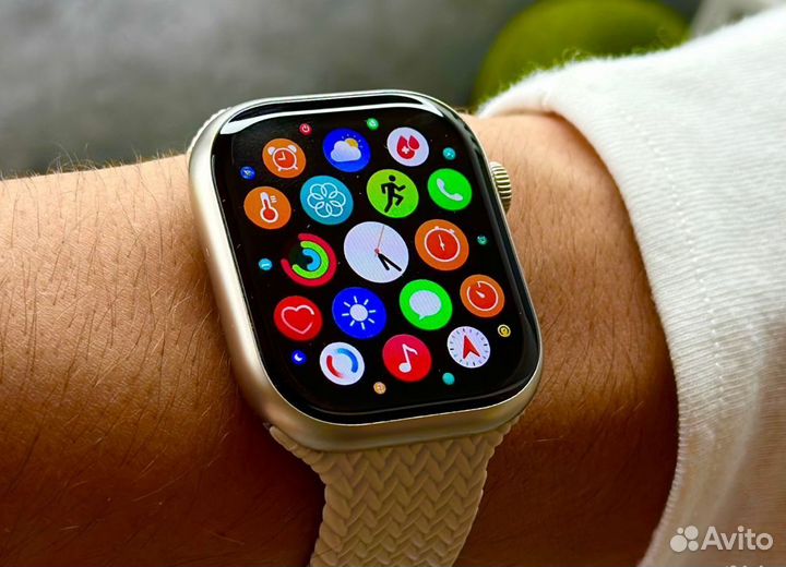 Apple Watch 9 45 мм Titanium + Доставка