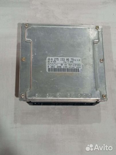 Эбу двигателя мерседес W220 S600