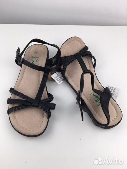 Cандалии черные Footflexx 39 новые