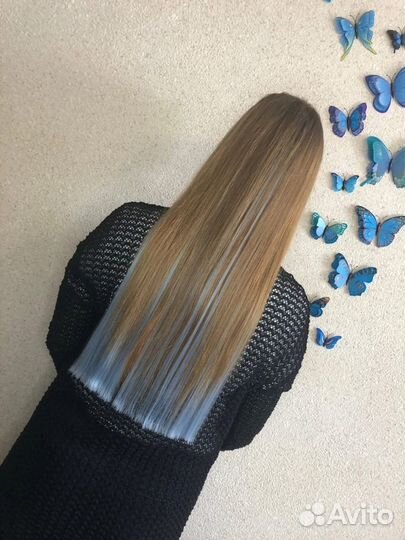 Афронаращивание/ наращивание волос без клея