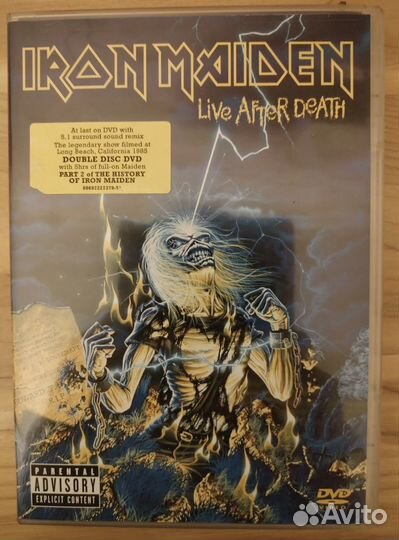DVD диск Iron Maiden 