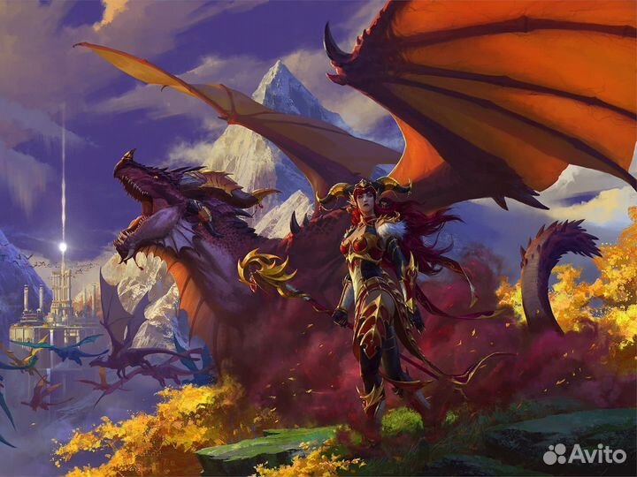 World of Warcraft Тайм карта WoW игровое время RU