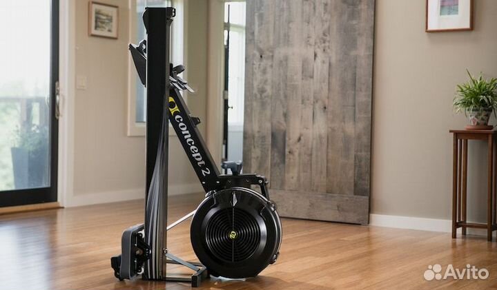 Гребной тренажер Concept2 model D - черный Гребной