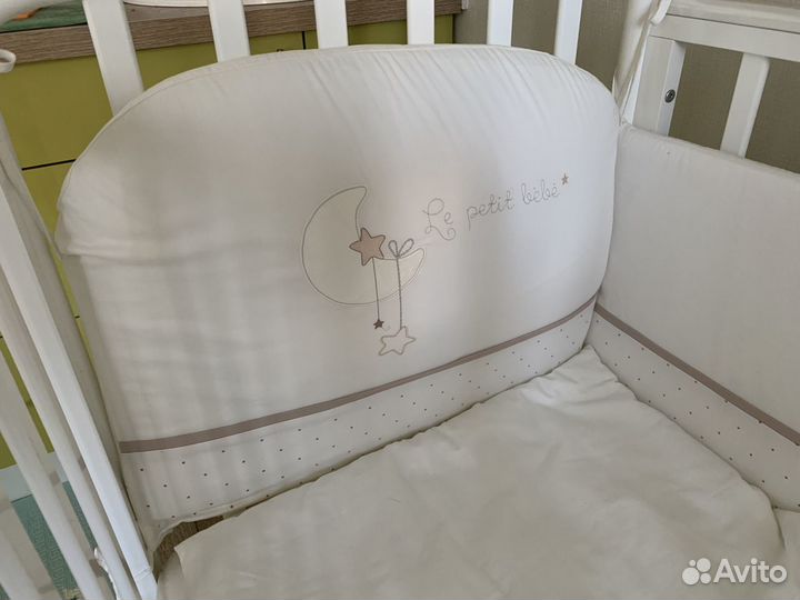 Бортики с постельным бельём Perina на 120*60