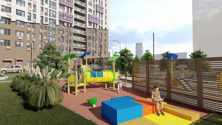 2-к. квартира, 69,6 м², 13/16 эт.