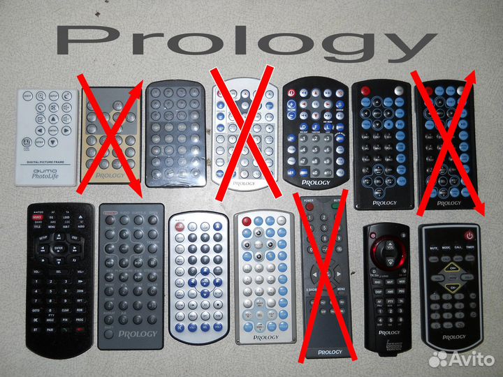 Пульты Velas и Prology Car Audio