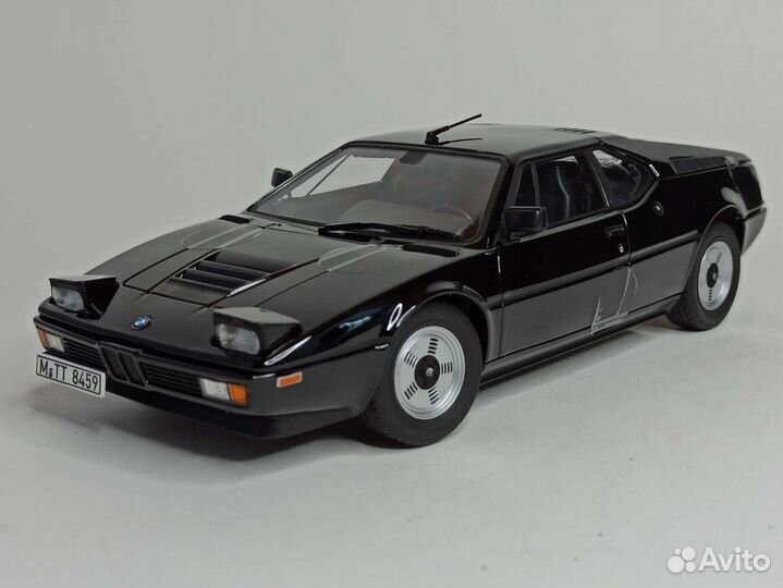 Bmw M1 (E26) 1980 Black Norev 1:18