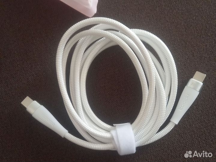 Кабель type c двусторонний 2 метра