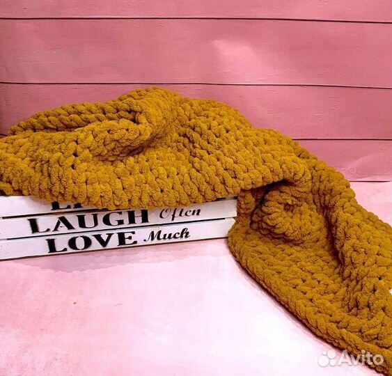 Плед детский плюшевый