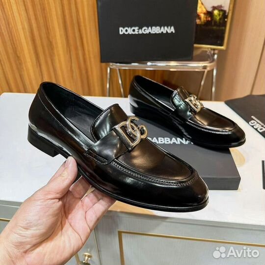 Мужские туфли лакированные Dolce & Gabbana