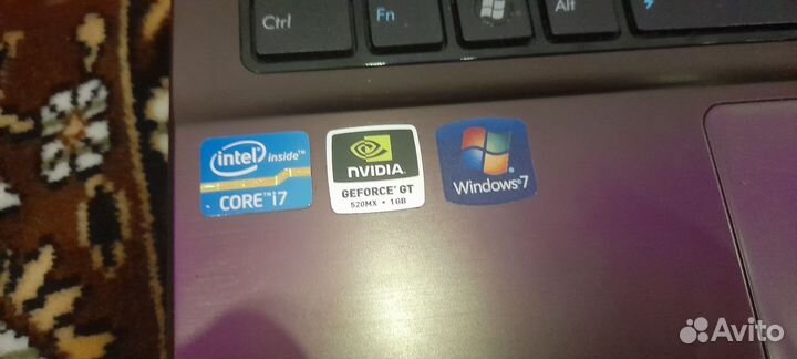 Ноутбук asus core i7