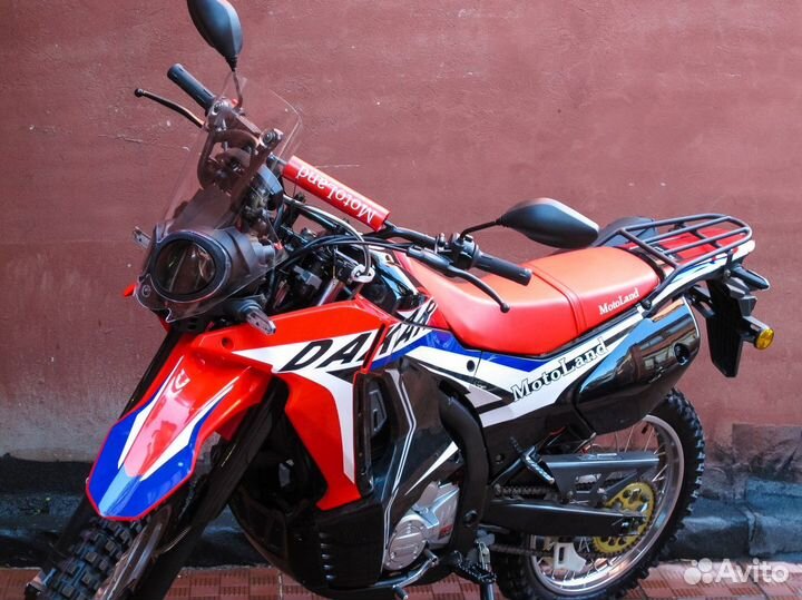 Мотоцикл эндуро motoland dakar lt (xl250-f) (165fm