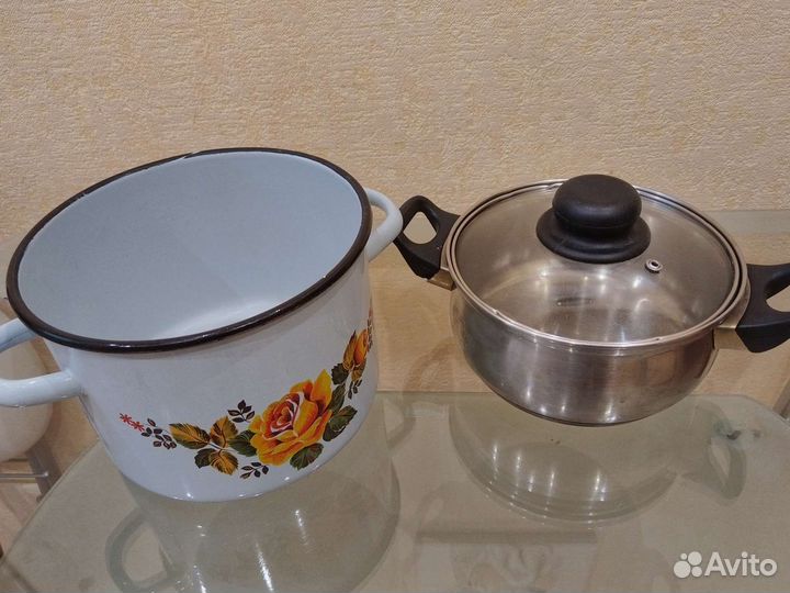 Посуда для дома и дачи разная бу