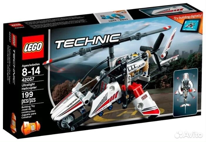 Конструктор lego Technic 42057 вертолет