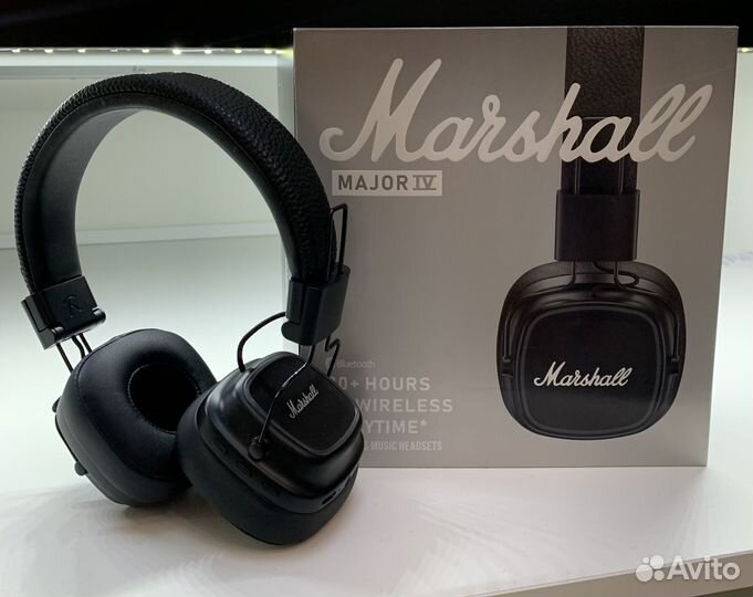 Наушники Marshall major 4 черные