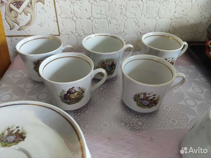 Кофейный сервиз Югославия 6персон