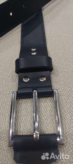 Мужской кожаный ремень