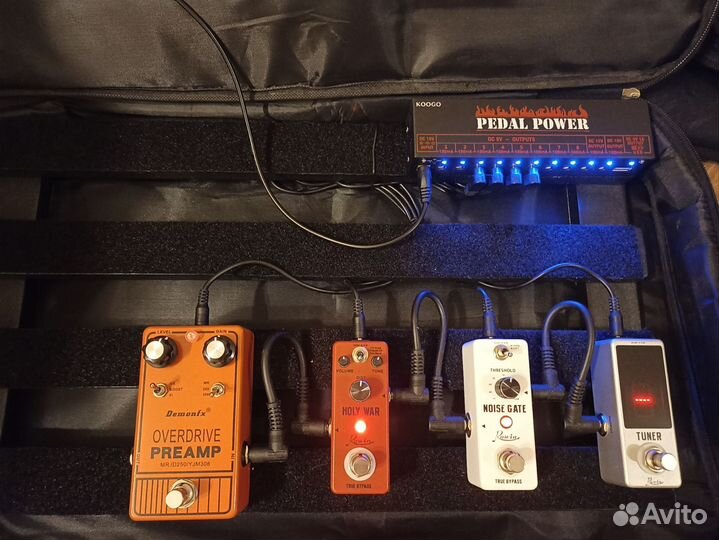 Педали эффектов для электрогитары