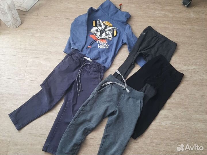 Вещи пакетом на мальчика 110см
