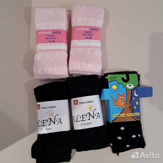 Колготки для девочки. В садик. В школу. Для дома
