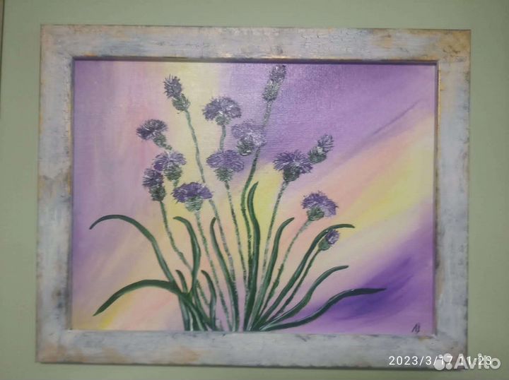 Картина акрил 30*40. Референс