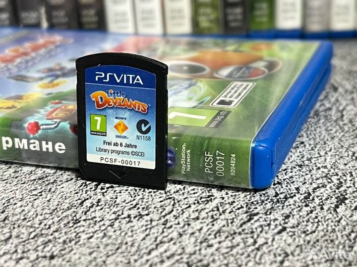 Игра Дурдом в кармане/Little Deviants, для PS Vita
